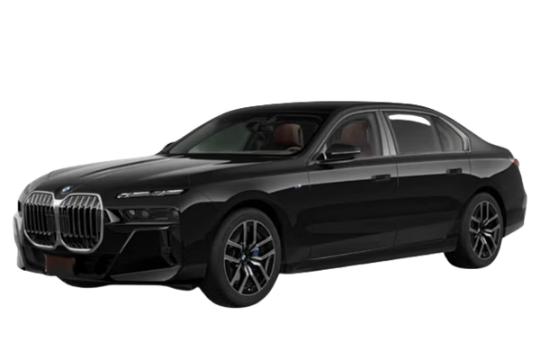 BMW 7 Series in a front three-quarter view.