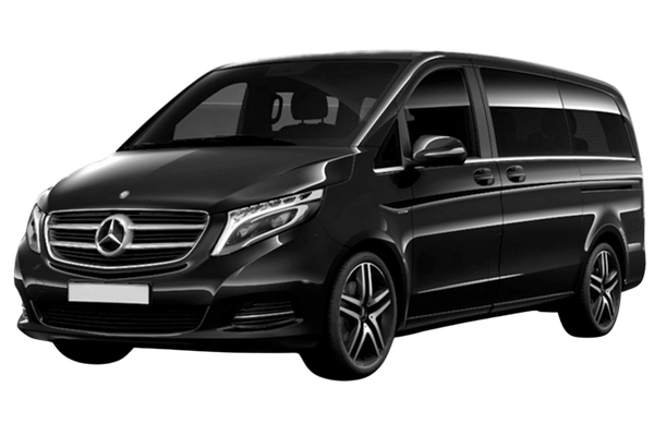 Mercedes-Benz V-Class in a front three-quarter view.